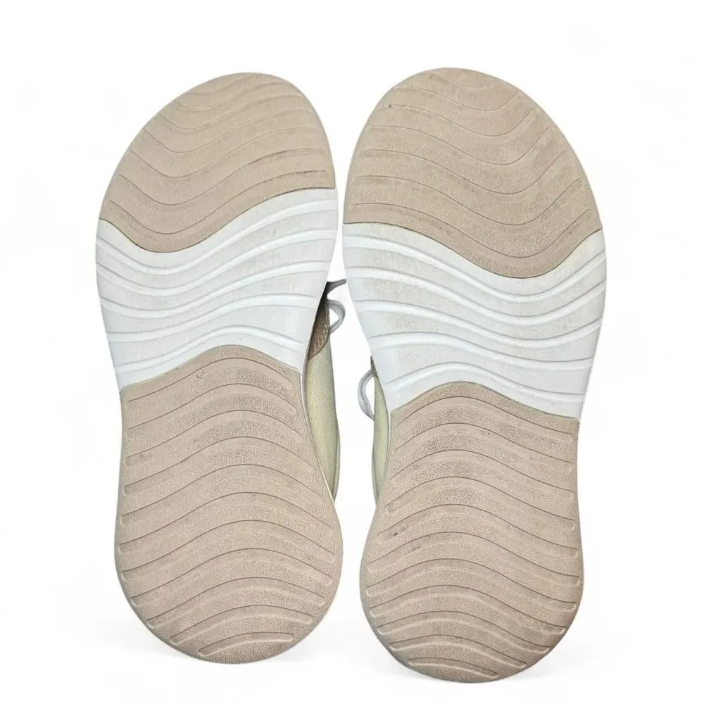 Allbirds Women’s Tree Runners Sneakers Size 9 – Cream & Tan Sustainable Shoes